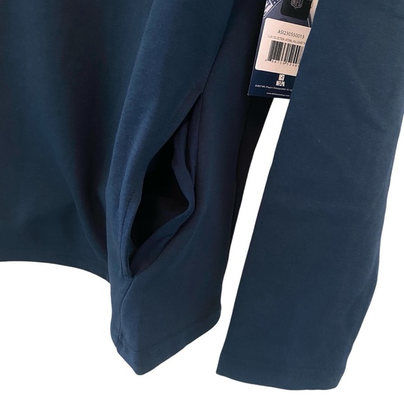 Dallas Cowboys Club‎ Collection NEW Sweatshirt Lateral Pullover Mock Neck Large - Picture 5 of 13